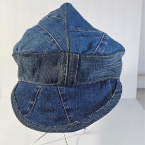 Blue Jean Hat Front View